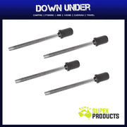 4 x Supex 22mm Long Spigot