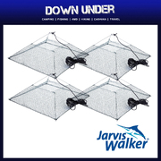 4 X Jarvis Walker Pyramid Yabby Drop Net