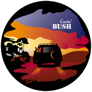 Bushranger Spare Wheel Cover Goin' Bush | Large | 720mm – 780mm