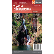 Hema Top End National Parks Map | Litchfield, Katherine & Kakadu