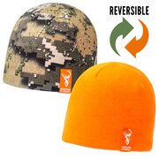 Hunters Element Pursuit Reversible Beanie - Blaze Orange/Camouflage