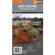 Hema The Red Centre Map 6Th Edition