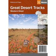 Hema Map Great Desert Tracks Western Sheet 8Th Edition