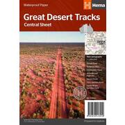 Hema Great Desert Tracks - Central Sheet 8Th Edition