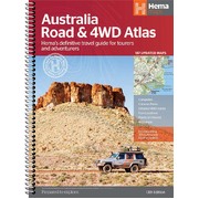 Hema Australia Road & 4WD Atlas (Spiral Bound) - 252 x 345mm 13TH Edition