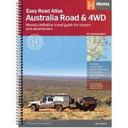 Australia Road & 4WD Easy Read Atlas - 292 x 397mm (13th Edition)