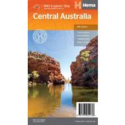 Hema Central Australia Map            