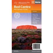 Hema Map The Red Centre Map 7th Edition