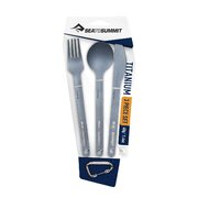 Sea To Summit Titanium 3 Piece Set - Spoon, Fork & Knife 