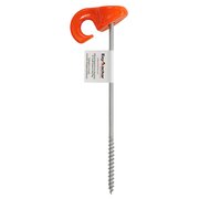 Ezy Anchor Coastal Screw Peg - 280mm - Orange