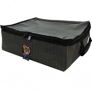 AOS Canvas Cargo Storage Drawer Bag w/ Clear Top – Large – Grey – STD 17cm
