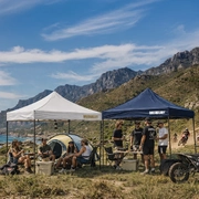 Outdoor Connection Breakaway Gazebo 3.0 with Canopy - Navy Blue
