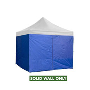 Outdoor Connection Breakaway Gazebo Solid Wall 3 x 3m - Blue