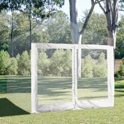 Outdoor Connection Mesh Wall for Breakaway Gazebo - White