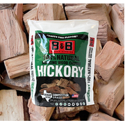 B&B Hickory Smoking Wood Chunks 549cu.in/3.1kg