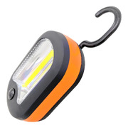 Wildtrak Oval Magnetic Work Light With Hook And Batteries