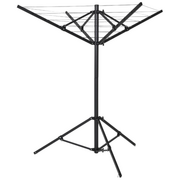Supex Portable Clothes Line - Matte Black