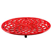 Falcon Trivet Red - Oval  25cm x 20cm