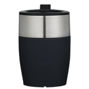 Thermos 230ml THERMOcafé Stainless Steel Double Wall Coffee Cup - Black