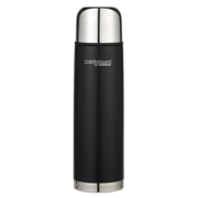 Thermos 1.0L Everyday Stainless Steel Slimline Flask - Matte Black        