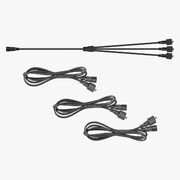 Hard Korr Extension Cable Kit (Black DC Plugs)