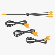 Hard Korr Extension Cable Kit - Orange/White 