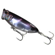 Fish Inc Lures Fly Half 80Mm Popper - Smoked Pearl