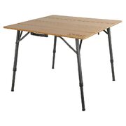 Quest Outdoors Square Bamboo Table - Medium