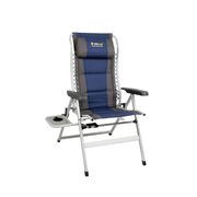 Oztrail Cascade Deluxe 8 Position Recliner Chair With Side Table