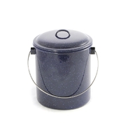 Falcon Enamel Billy Rice Cooker 16cm 3L - Blue White Speckle