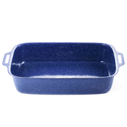 Falcon Enamel Lasagne Pan Blue/White Speckle 