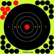 Shooting Target 12" Self Adhesive - (Pack of 10)