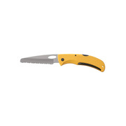 Gerber E-Z Out Rescue Knife - Yellow Full Serration, Blunt Tip    