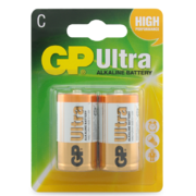 PowerCell GP 1.5V Ultra Alkaline C Battery - Card of 2 