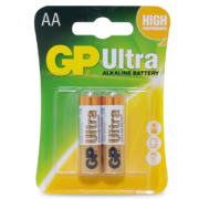 PowerCell GP 1.5V Ultra Alkaline AA Battery - Card of 2       