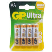 PowerCell GP 1.5V Ultra Alkaline AA Battery - Card of 4