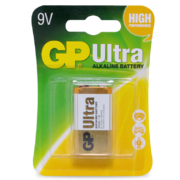 PowerCell GP 9V Ultra Alkaline Battery - Card of 1