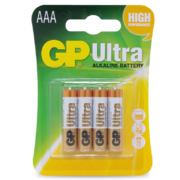 PowerCell GP 1.5V Ultra Alkaline AAA Battery - Card of 4