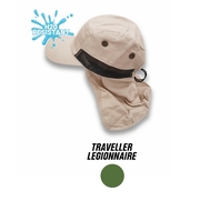 GUM Traveller Legionnaire Hat - Khaki