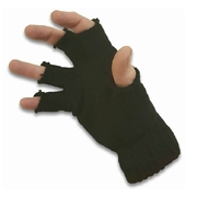 Gum Wool Insulated Fingerless Gloves