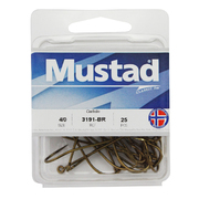 Mustad Box Bronze Long Shank Carlisle 4 - 50 Pack
