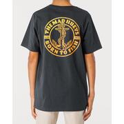 The Mad Hueys Anchor Drift Youth Short Sleeve Tee Navy - 16