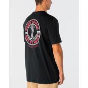 The Mad Hueys Anchor Drift Short Sleeve Tee Black - XL