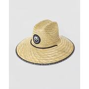 The Mad Hueys Custom H Straw Hat - Black