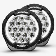 Hard Korr BZR-X Series 7″ LED Driving Lights | Pair With Wiring Harness   