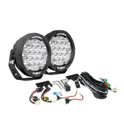 Hard Korr BZR-X Series 7″ LED Driving Lights | Pair With Wiring Harness   