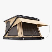 Hard Korr Hardshell Rooftop Tent - Dual Lift Queen - Khaki