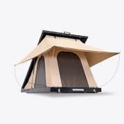 Hard Korr Hardshell Rooftop Tent - Single Lift Double - Khaki