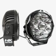 Hard Korr Lifestyle 7″ LED Driving Lights Pair W/Harness