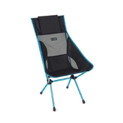 Helinox Sunset Chair (RE) - Black with Cyan Blue Frame